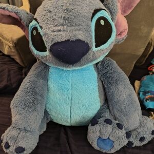Disney Blue Plush Stitch Character